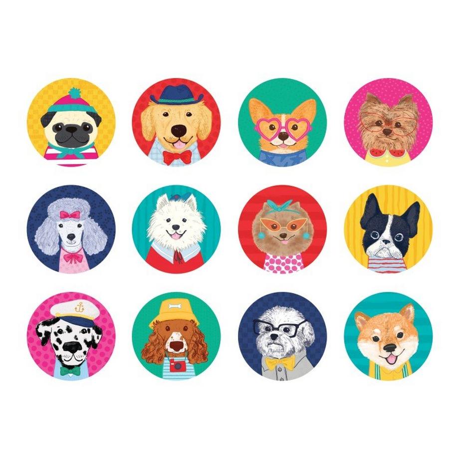 mudpuppy  Mini Memory Game, Dog Portraits, Mudpuppy 