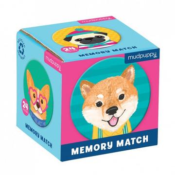 Mini Memory Game, Dog Portraits, Mudpuppy