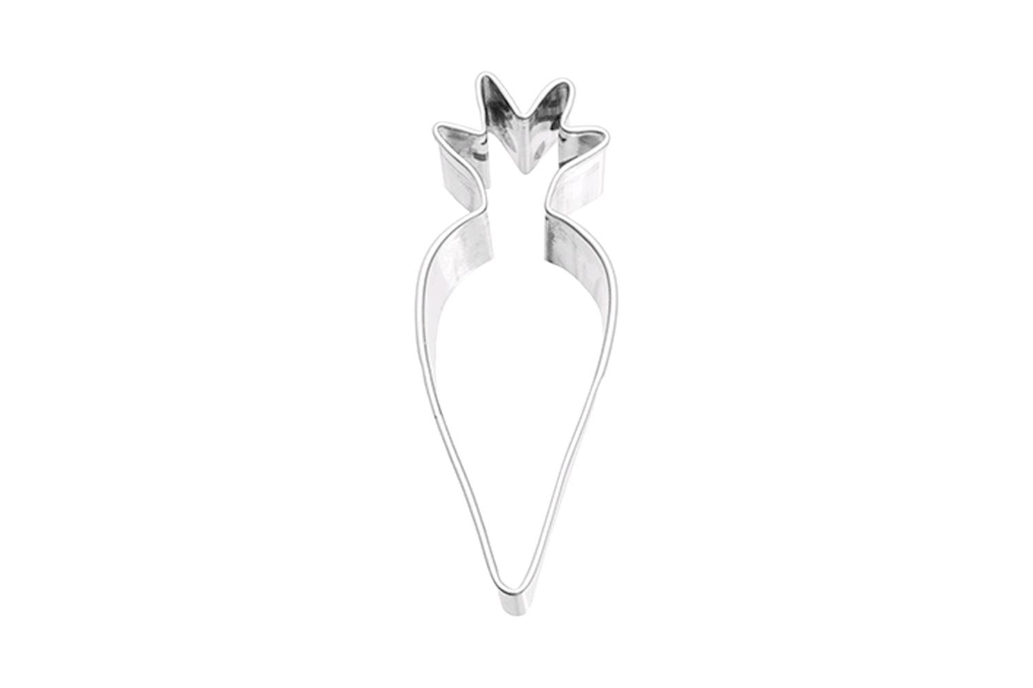 Image of B191648 - Ausstechform Möhrchen Edelstahl 7 Cm Unisex ONE SIZE