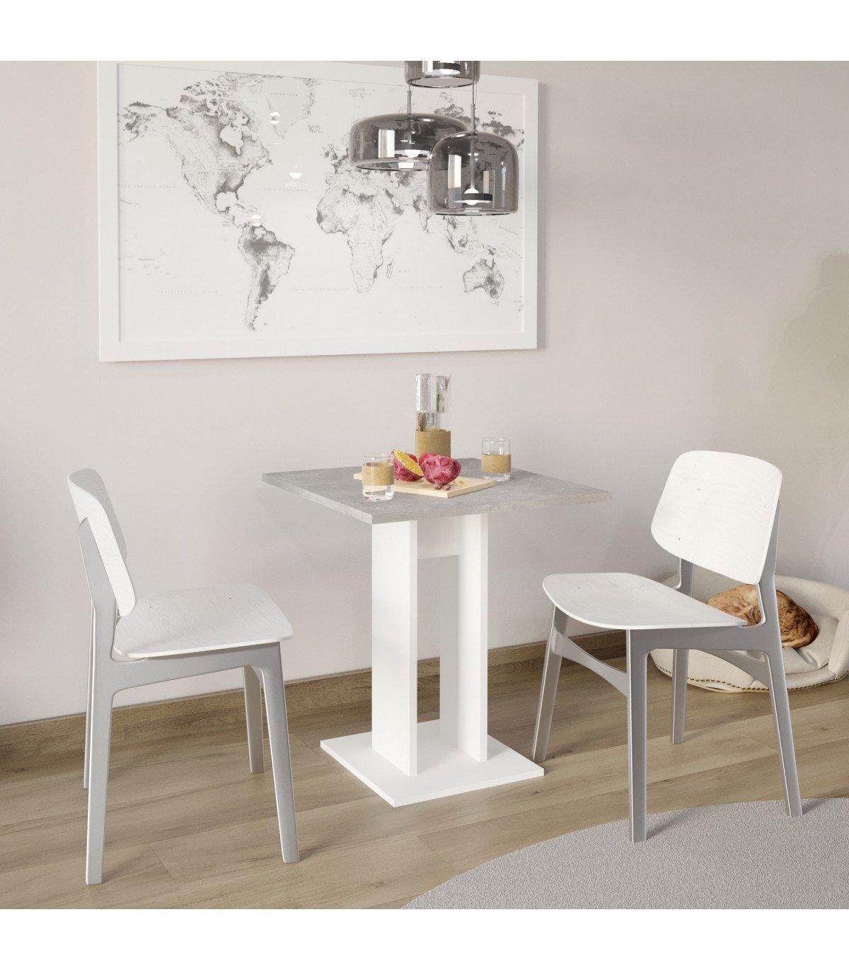 Calicosy Table de Salle à Manger Carrée 70x70cm - Bandol  