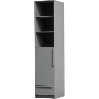 mutoni Armoire Pure 1 porte pin gris béton 48x215  