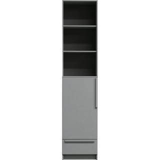 mutoni Armoire Pure 1 porte pin gris béton 48x215  