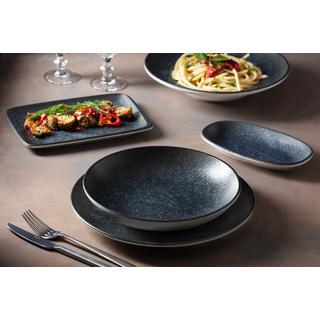 Bonna Assiette De Pâtes - Vega -  Porcelaine - lot de 2  