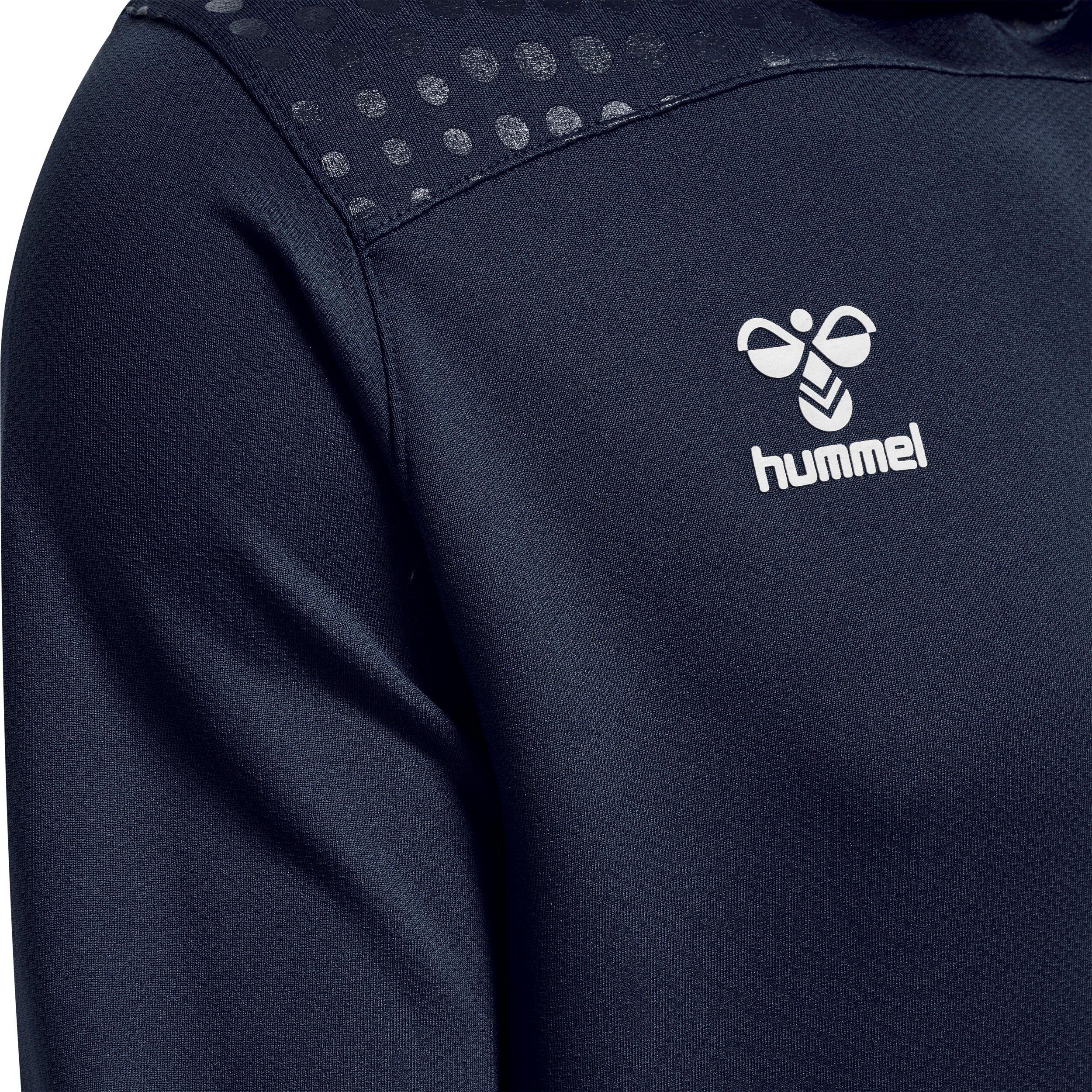 Hummel hmlLEAD Poly Felpa con Cappuccio  