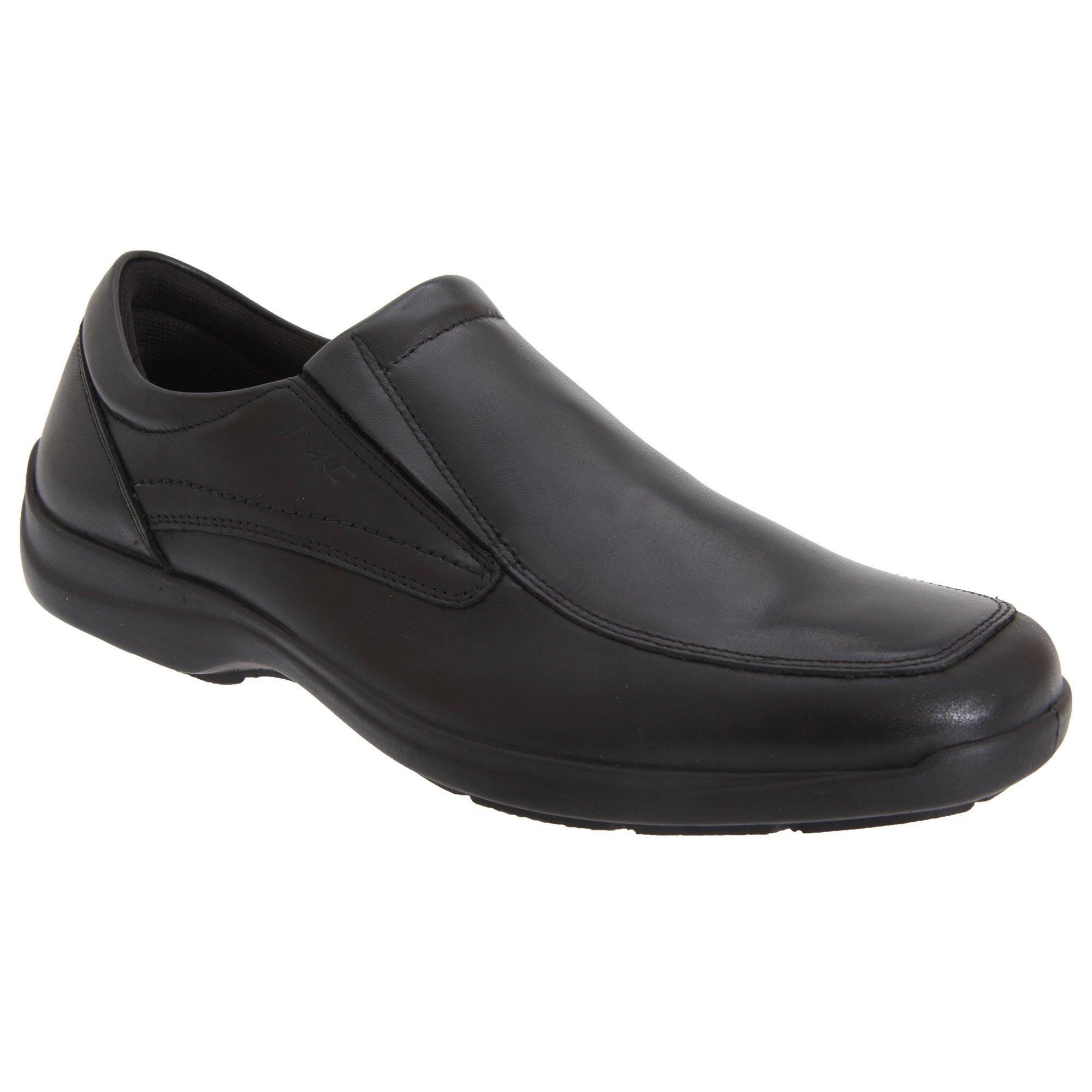 Image of Klassische Leder Schuhe Herren Schwarz 41