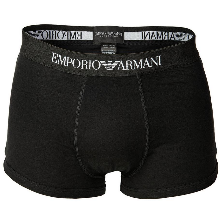 EMPORIO ARMANI Boxer Lot de 2 Coupe Ajustée Soft Touch Bamboo  