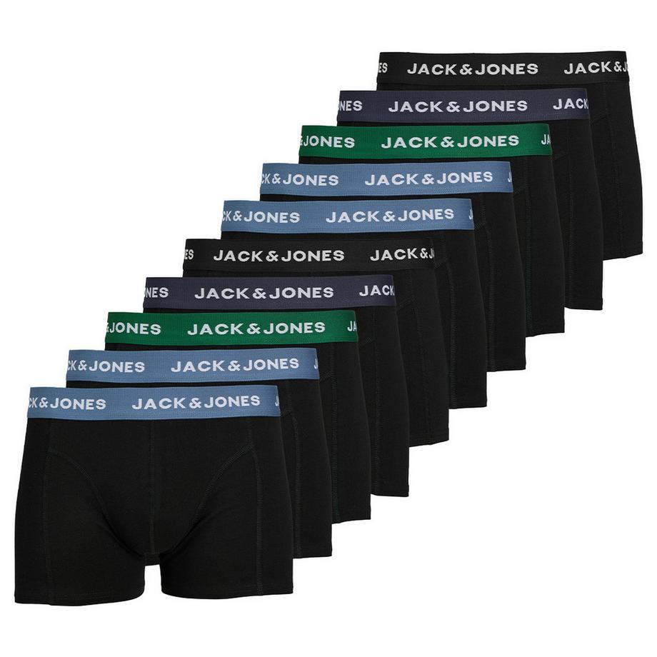Solid lot de 10  - boxers