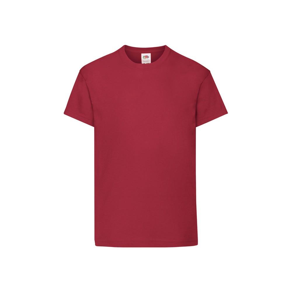 Image of Original Tshirt Mädchen Rot Bunt 164-170