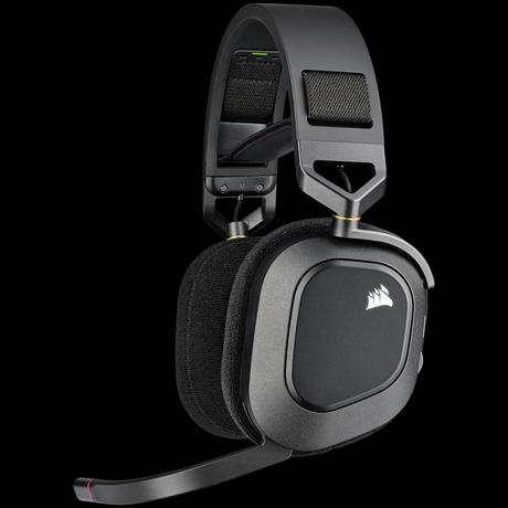 Corsair  Headset HS80 RGB iCUE Schwarz 