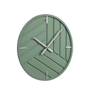 Vente-unique Orologio da parete D. 50 cm Verde e Argento Moderno - HERTI  