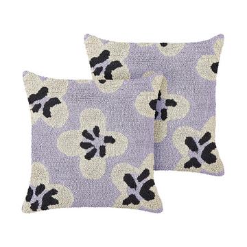 Lot de 2 coussins en Coton Moderne SOAPWORT