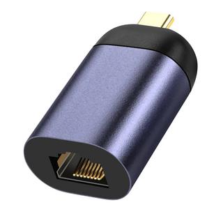 Avizar  Adattatore da USB-C a Ethernet grigio 
