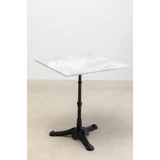 KARE Design Table de bistrot Café Square blanc 60x60  