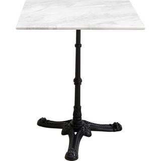 KARE Design Table de bistrot Café Square blanc 60x60  