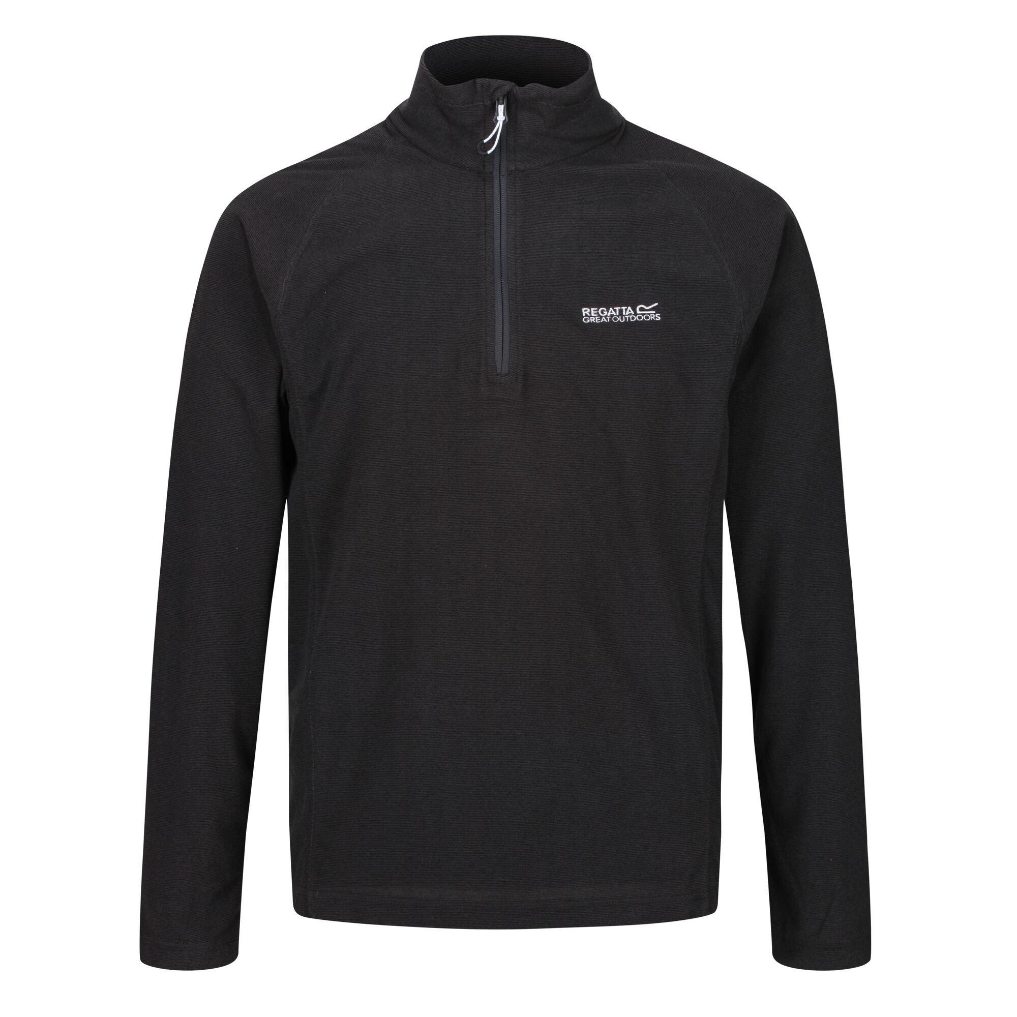 Image of Great Outdoors Montes Fleecepullover Herren Schwarz M