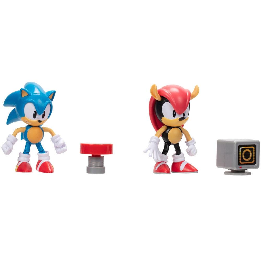 JAKKS Pacific  Sonic The Hedgehog Sonic & Mighty Sonic Set Figuren 10cm 