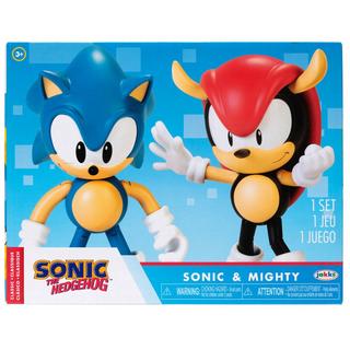 JAKKS Pacific  Sonic The Hedgehog Sonic & Mighty Sonic Set Figuren 10cm 