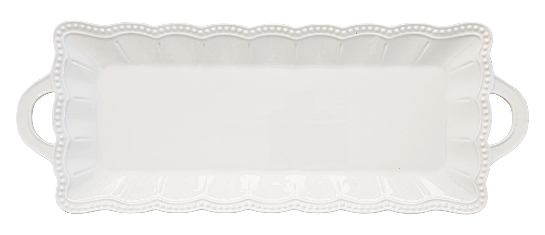 Image of Servierplatte Elite Unisex Weiss ONE SIZE