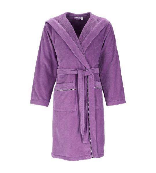Image of Box Bademantel Damen Lila XL