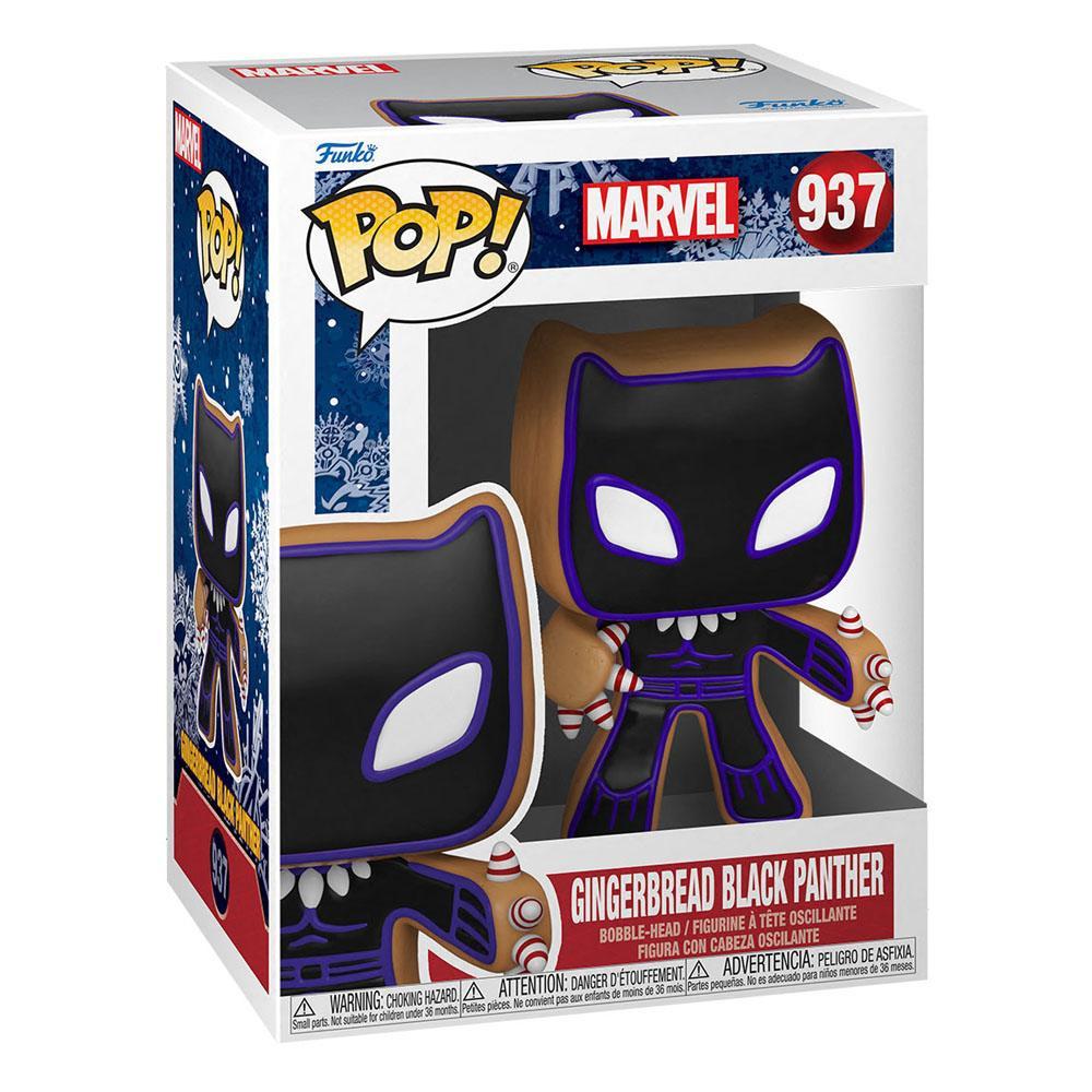 Funko  Funko POP ! Marvel Xmas 2021 : Black Panther (937) (fx1) 