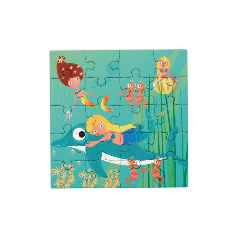 Image of Puzzle Magnetpuzzle Meerjungfrau (2x20)