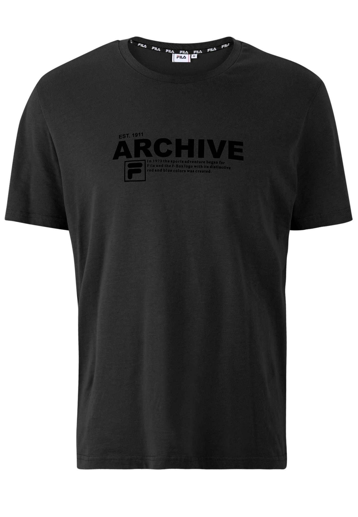 Image of T-shirts Burbach Herren Schwarz S