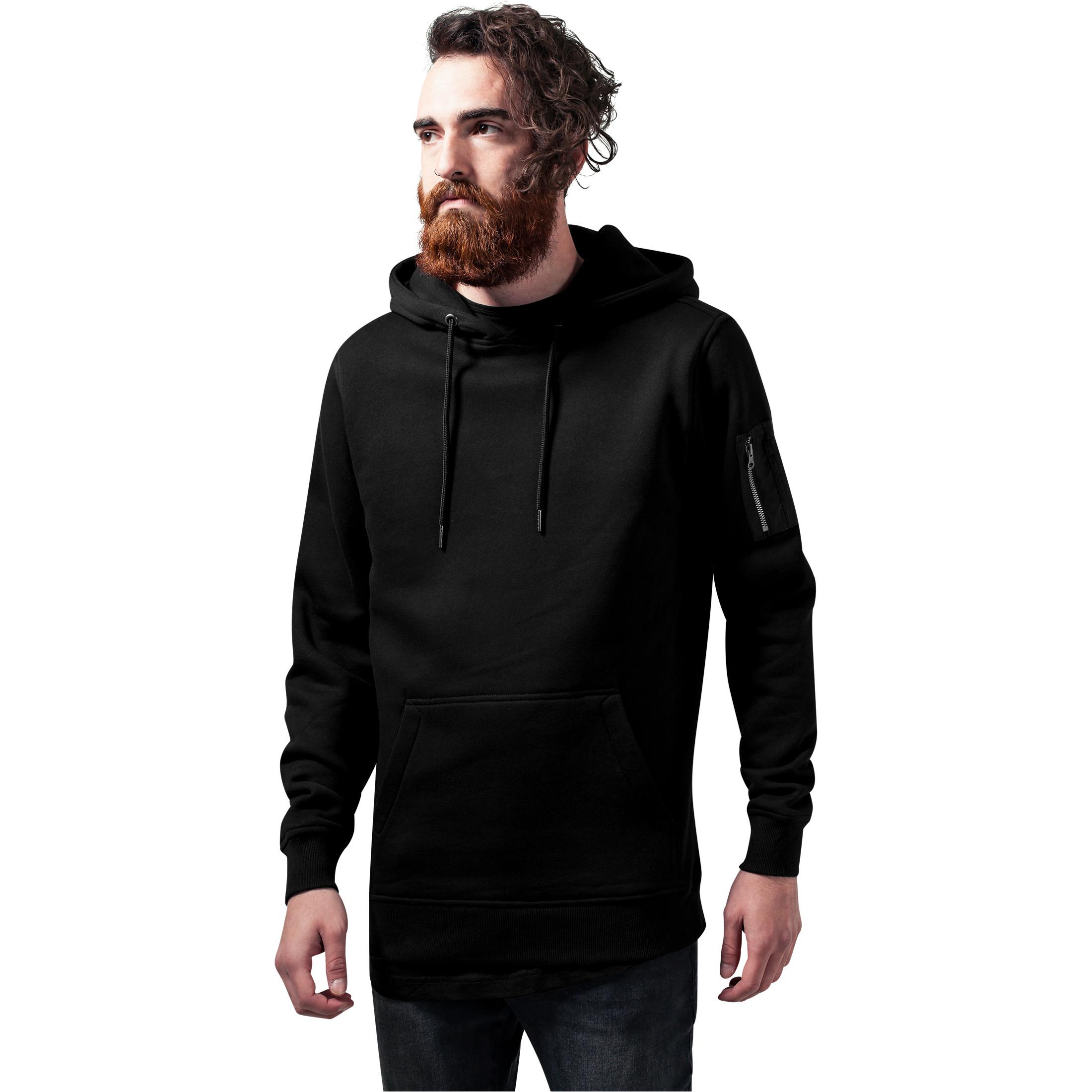 URBAN CLASSICS  hoodie classic basic bomber 