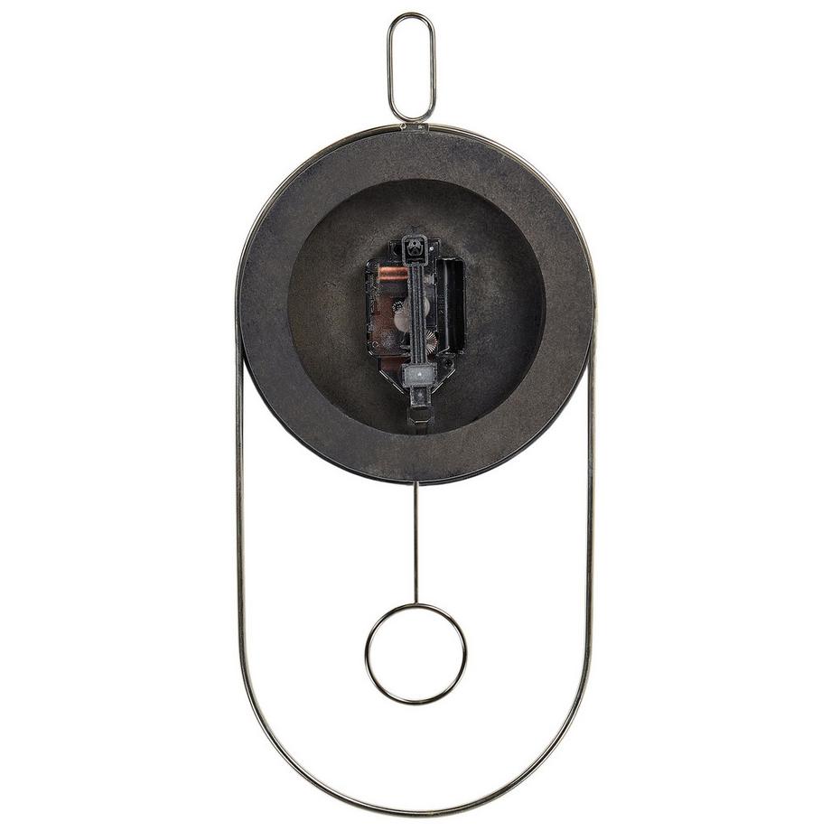 Beliani Wanduhr aus MDF-Platte Retro SIERRE  