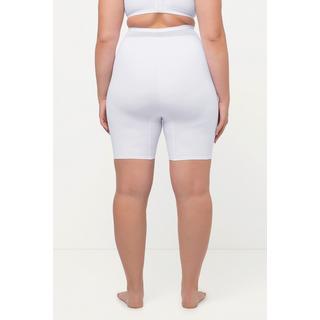 Ulla Popken  Shorty sculptant taille haute, large ceinture en mesh et effet cache-cœur 