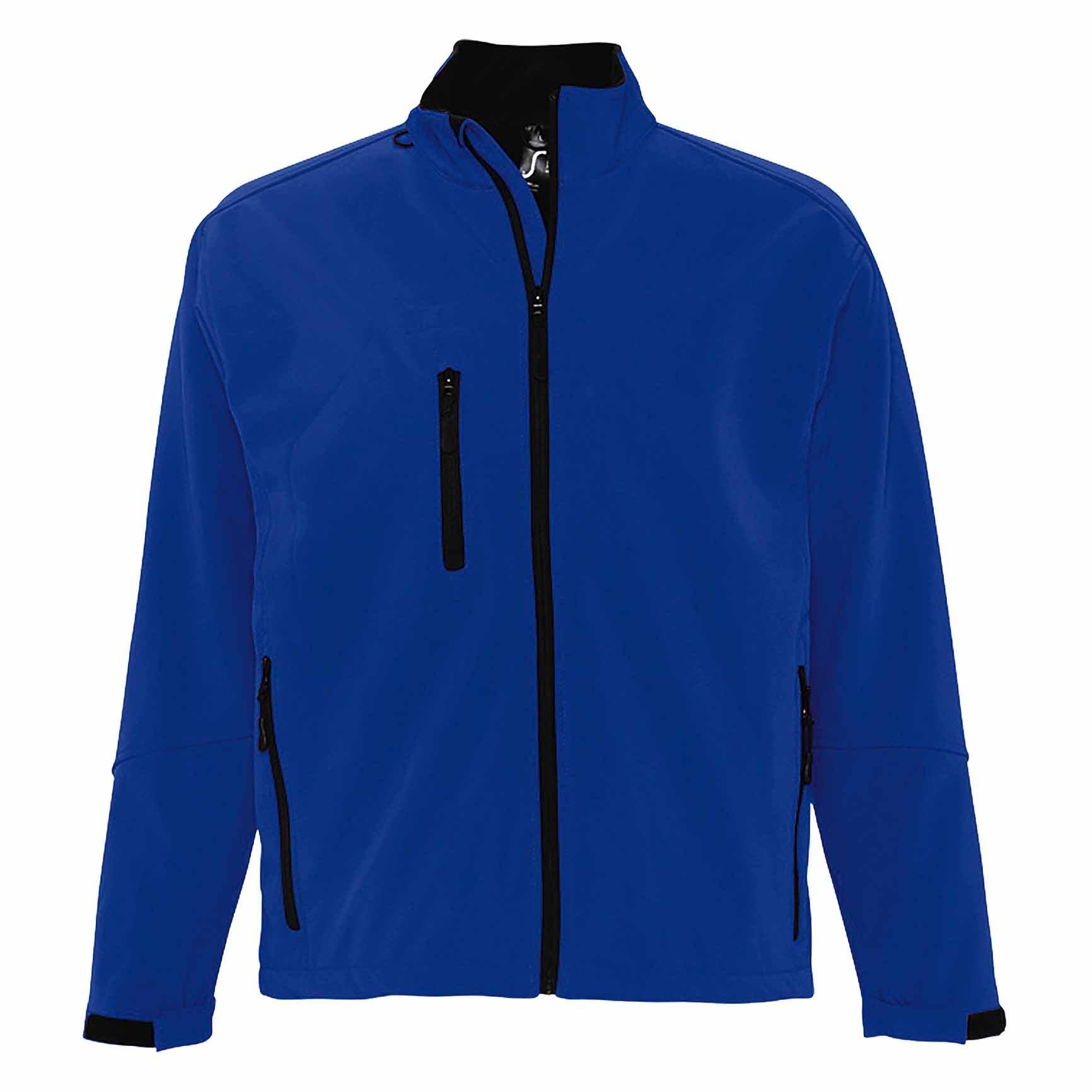 Image of Relax Softshelljacke, Atmungsaktiv, Winddicht, Wasserdicht Herren Königsblau M