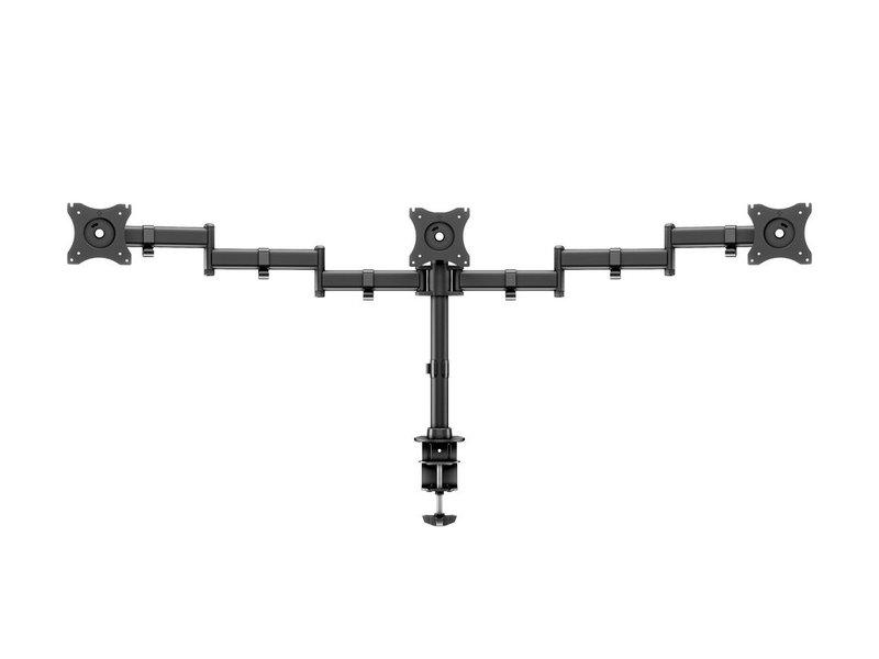 Multibrackets  3385 support d'écran plat pour bureau 68,6 cm (27") Pince/boulon Noir 