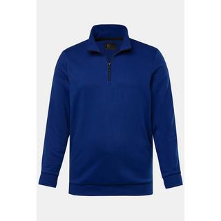 JP1880  Pullover polo di felpa con collo alto con zip, fino alla tg. 8XL 