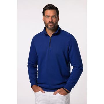 Pullover polo di felpa con collo alto con zip, fino alla tg. 8XL