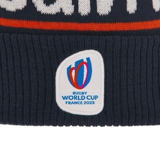 macron  cappeo con ponpon rwc france 2023 st denis 