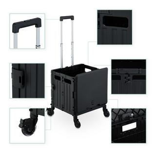 Northix Einkaufswagen mit Haube  