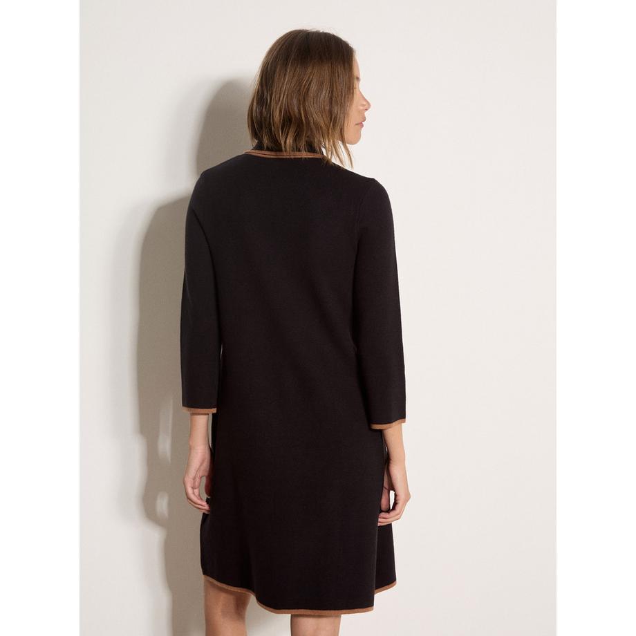 APRICOT Mini-robe patineuse à bordures contrastées  
