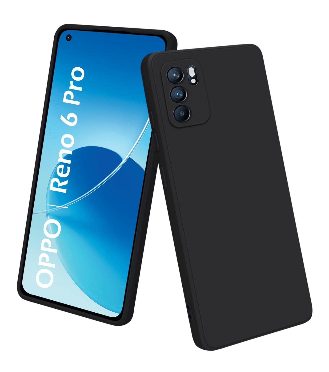 OPPO  Case de silicium Oppo Reno 6 Pro - Black 