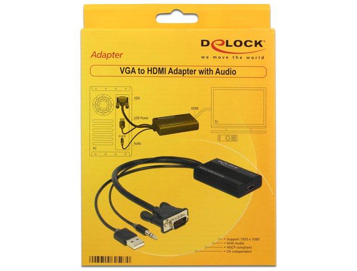 DeLock  konverter vga - hdmi 