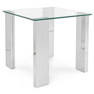 mutoni Table d&#039;appoint New Arley acier 55x55  