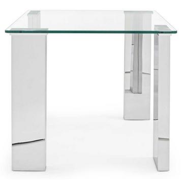 Table d&#039;appoint New Arley acier 55x55