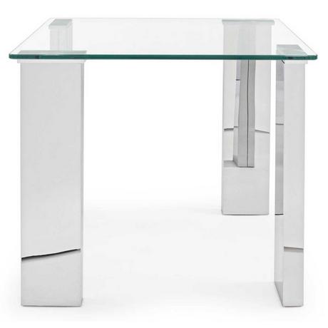 mutoni Table d&#039;appoint New Arley acier 55x55  