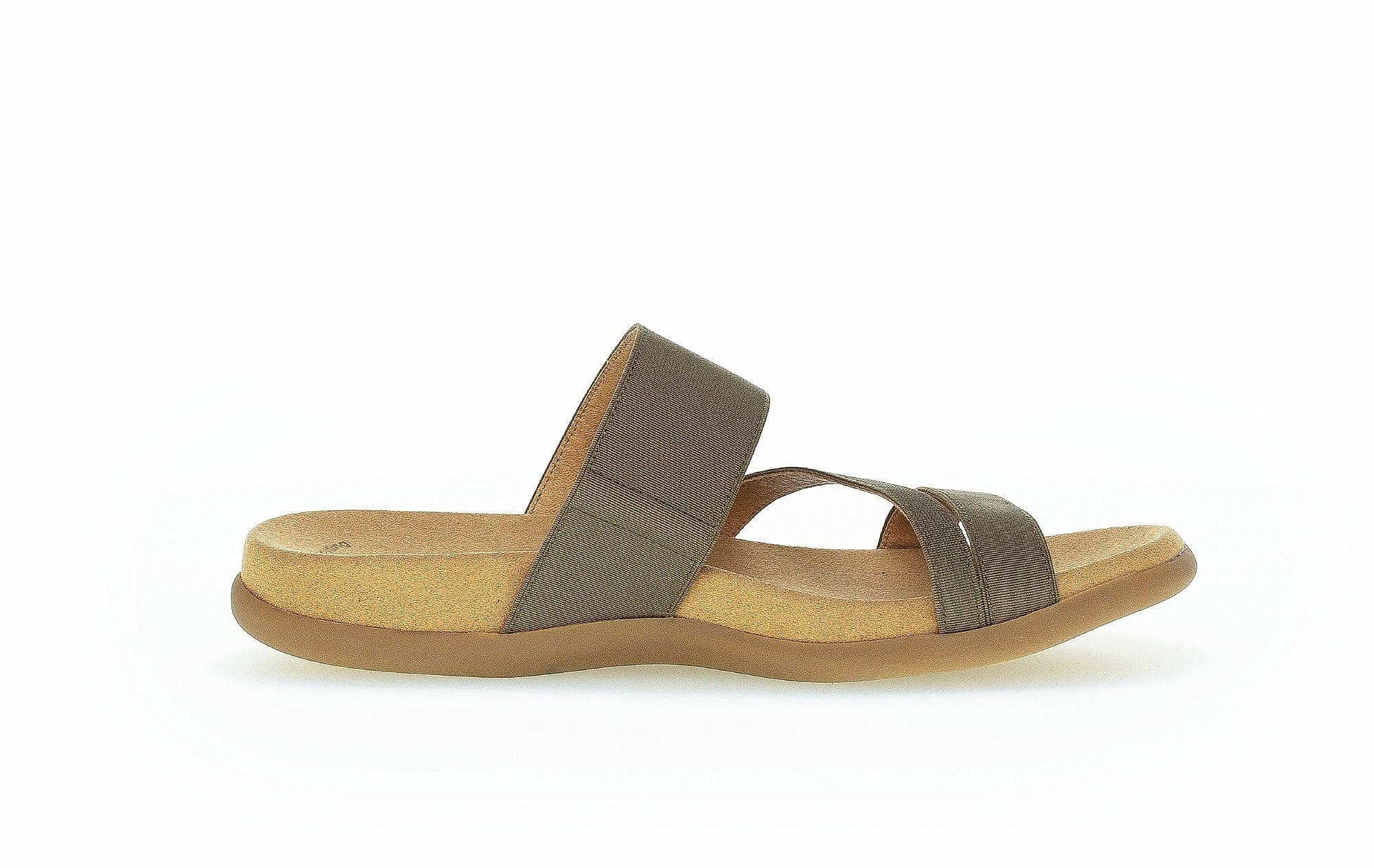 Image of Synthetik Flip Flop Damen Grün 38