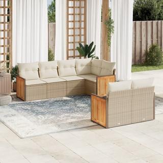 VidaXL Garten sofagarnitur poly-rattan  