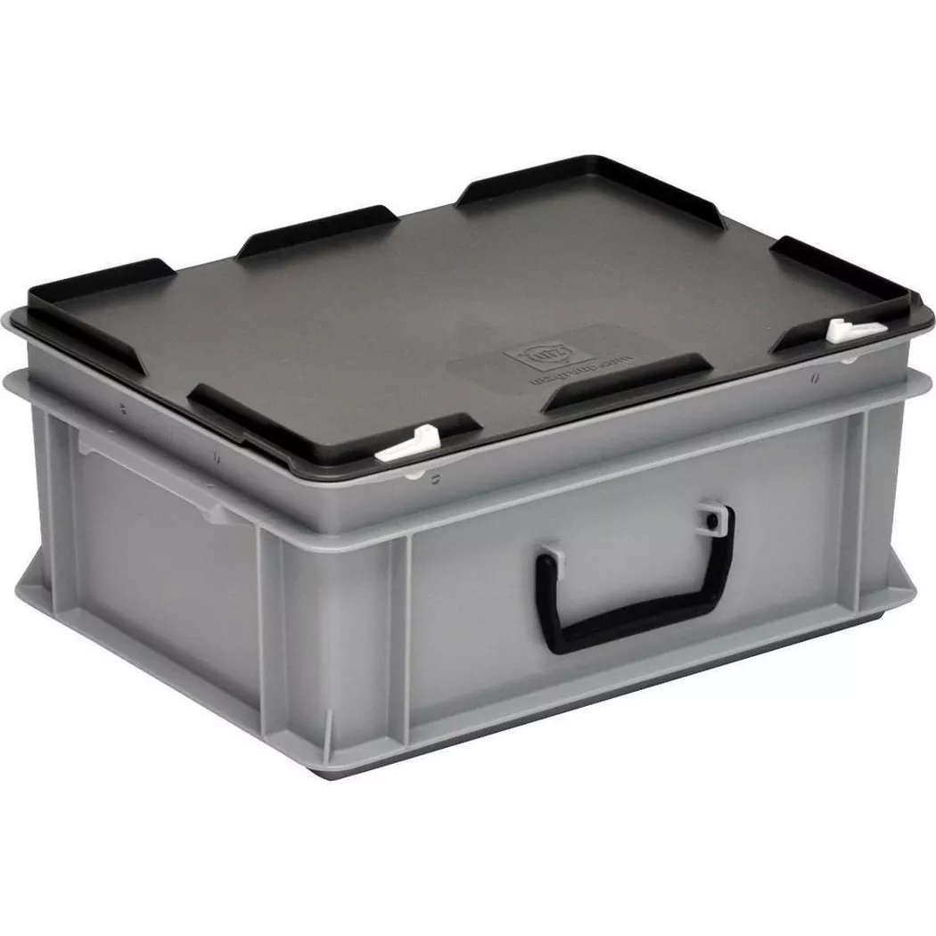 UTZ - Stapelbehälter RAKO Koffer, One Size, Grau