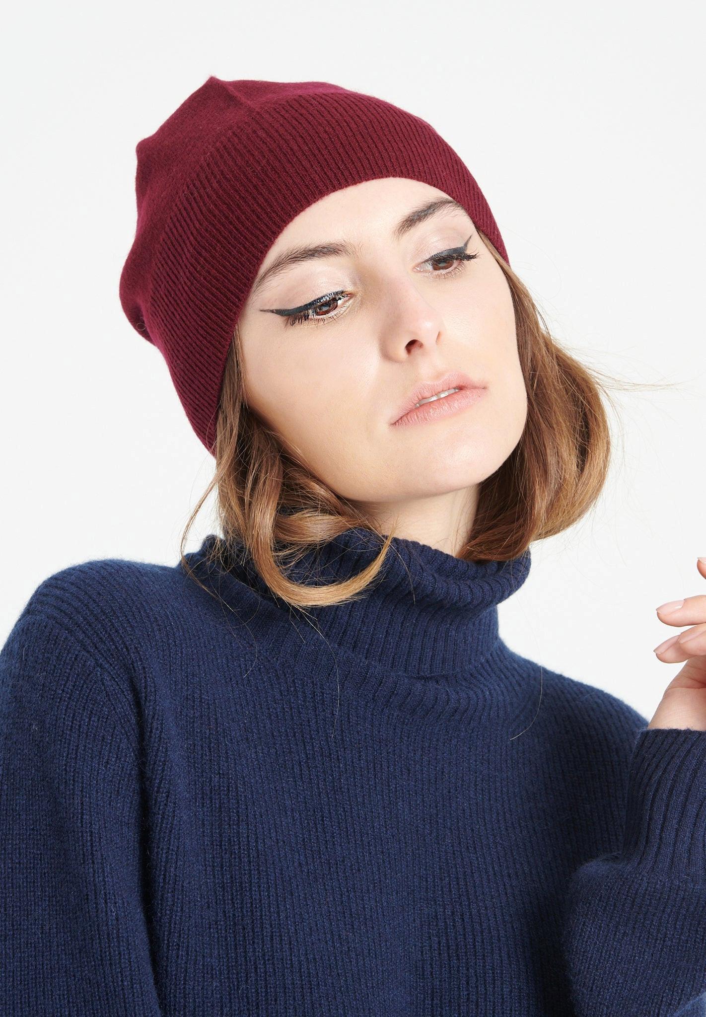 Studio Cashmere8  Bonnet - 100% cachemire 