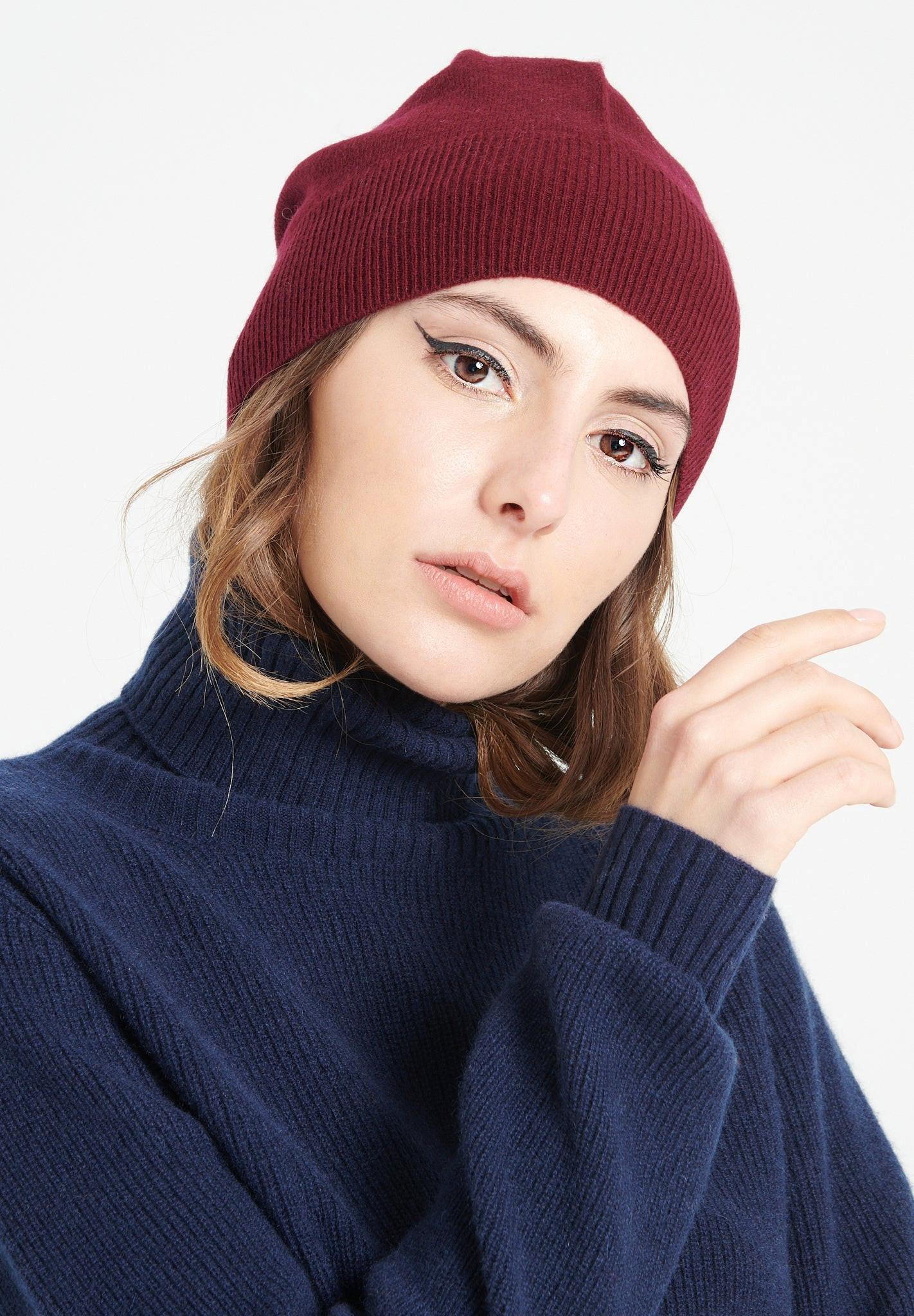 Studio Cashmere8  Bonnet - 100% cachemire 