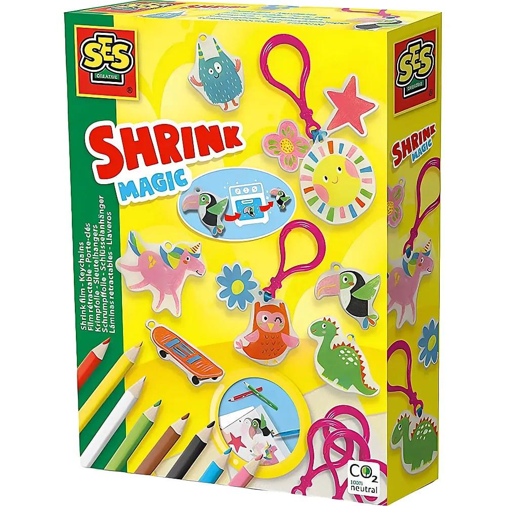 Image of SES Kreativ Zauberschrumpffolie - Schlüsselanhänger