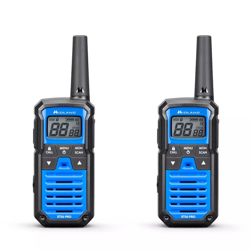 Midland -  Walkie Talkie XT50 Pro Duo Schwarz/Blau