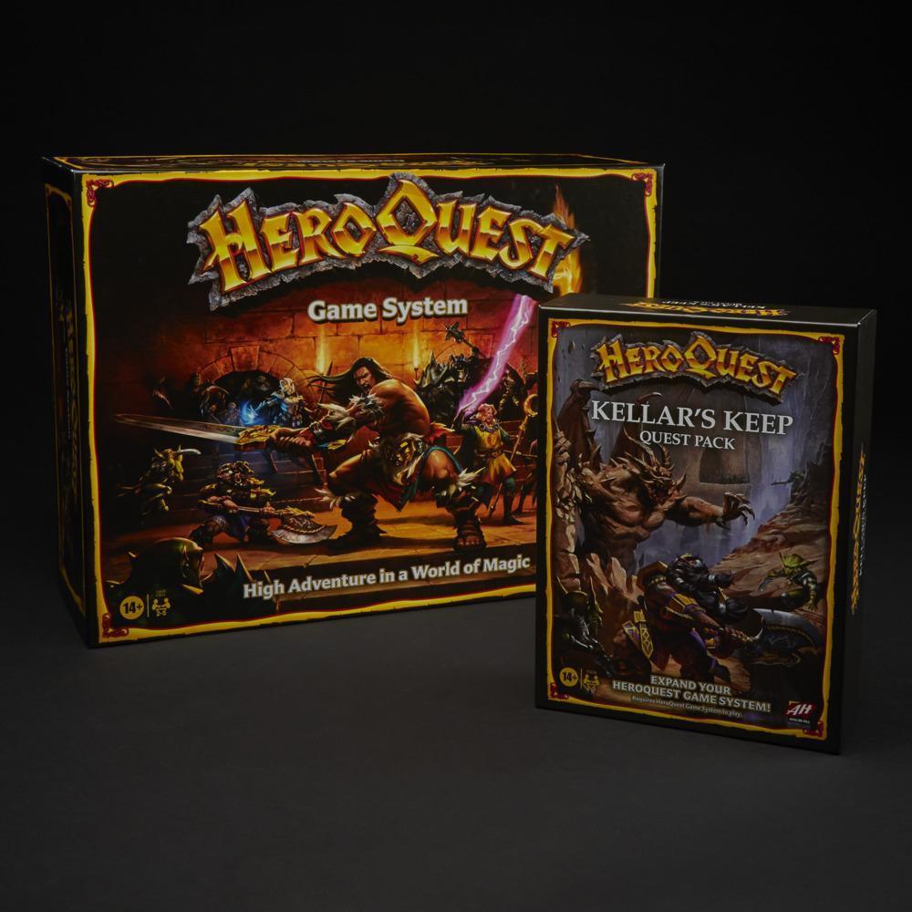 HASBRO GAMING  Hasbro Gaming Avalon Hill HeroQuest Kellar's Keep Espansione del gioco da tavolo Viaggio/avventura 