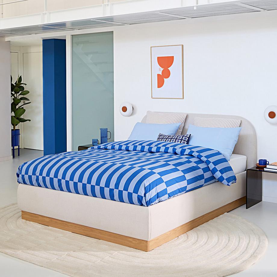 La Redoute Intérieurs Tabaka Housse de Couette Motif Géométrique  